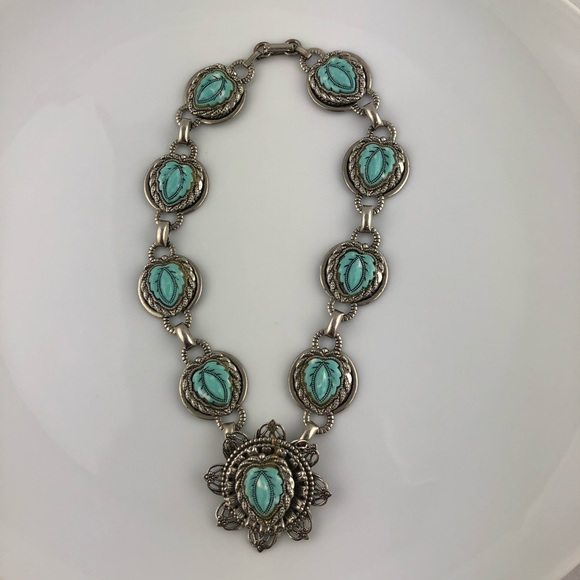 ⚡️Host Pick⚡️Vintage Faux Turquoise Necklace - Picture 11 of 11